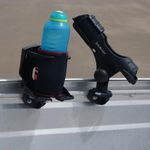 Railblaza CupClam mit Trinkflasche