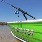 Railblaza Rod Holder Extender mit einem Rod Tube