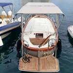 Bimini-Top Superior mit Geräteträger in beige