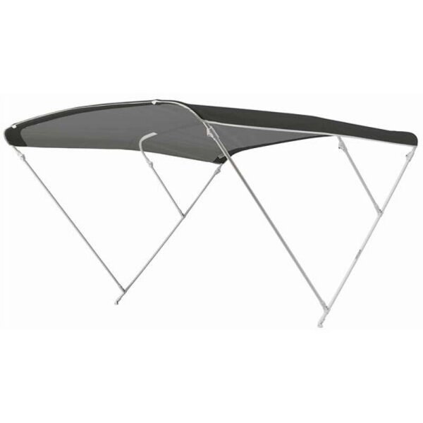Bimini-Top / Tendalino ELEGANCE con 3 archi / Altezza 115 cm - Larghezza 150 cm nero
