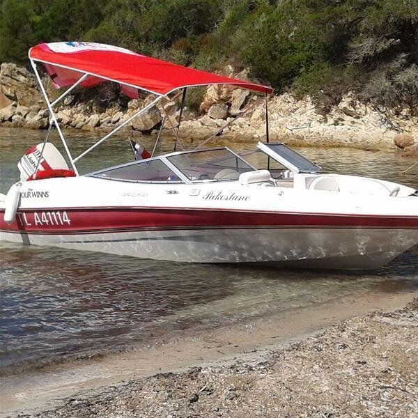 Bimini-Top ELEGANCE with 3 arches / height 140 cm - width 150 cm lagoon
