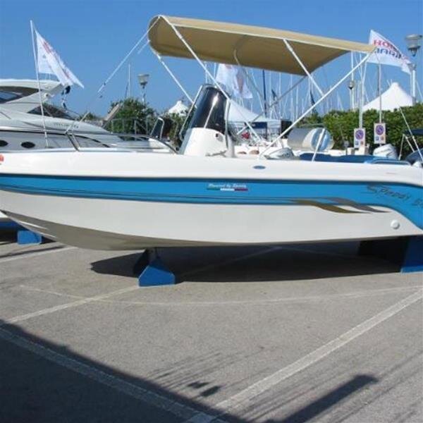 Bimini-Top ELEGANCE with 3 arches / height 140 cm - width 170 cm dark grey