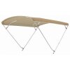 Bimini-Top / Tendalino parasole CHIC con 4 archi / Altezza 140 cm - Larghezza 230 cm beige