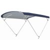 Bimini-Top / Tettuccio parasole CHIC con 4 archi / Altezza 140 cm - Larghezza 260 cm  blu