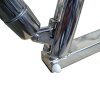 Bimini-Top / Tettuccio parasole JOLLY per porta-attrezzi / Roll-Bar "GOMMONE" Larghezza 155 cm - giallo