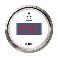 Voltmetro KUS (digitale) - bianco