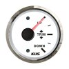 KUS Trim gauge (vertical) 160-0 Ohm - white