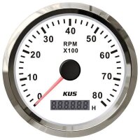 Contagiri KUS con contaore per motori entrobordo 0-8000...
