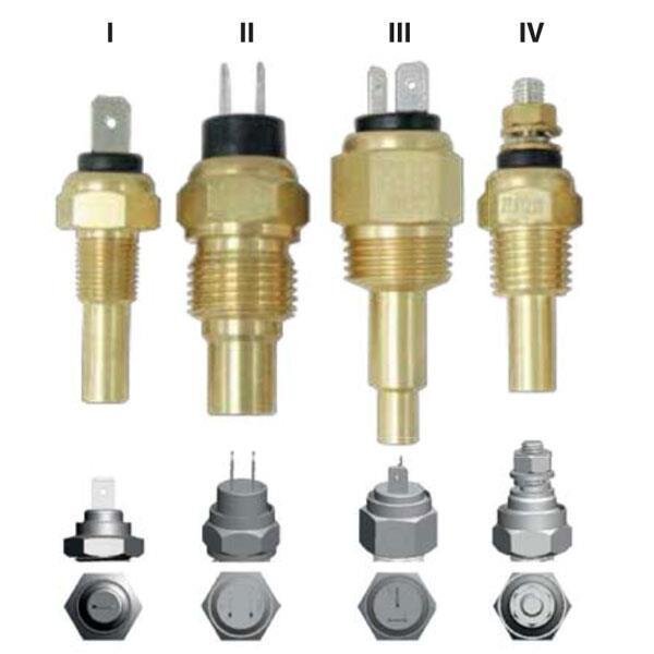 Sensore di temperatura KUS (trasmettitore) per indicatori di temperatura dellacqua di raffreddamento del motore Tipo I - M14x1,5