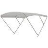 Bimini-Top ROYAL with 3 arches / height 115 cm - width 215 cm -  Silver (5035)