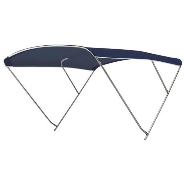 Bimini-Top ROYAL with 3 arches / height 115 cm - width 230 cm -  Marine blue (5031)