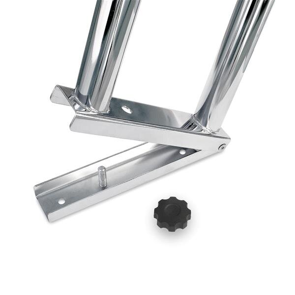 Bimini-Top / Tendalino parasole SUPERIOR con portasegnaletica BARCA  - Larghezza 200 cm / Altezza 130 cm - Borgogna (5034)