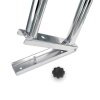 Bimini-Top / Tendalino parasole SUPERIOR con portasegnaletica BARCA  - Larghezza 200 cm / Altezza 130 cm - Borgogna (5034)