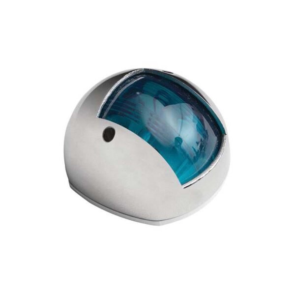 Luce di navigazione a LED (dritta / verde) 112,5° - acciaio inossidabile