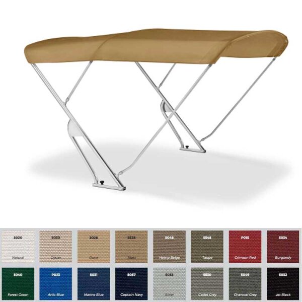 Bimini-Top STRANGE with roll bar