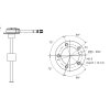 KUS NS5 fuel and water level sensor NMEA 2000 - 300 mm